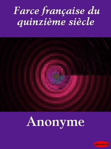 Portada de Farce francaise du quinzieme siecle