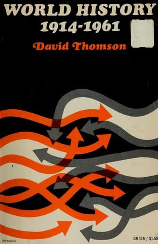 Portada de World history from 1914 to 1961