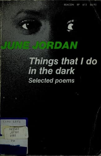Portada de Things That I Do in the Dark