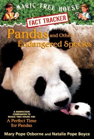 Portada de Pandas and other endangered species