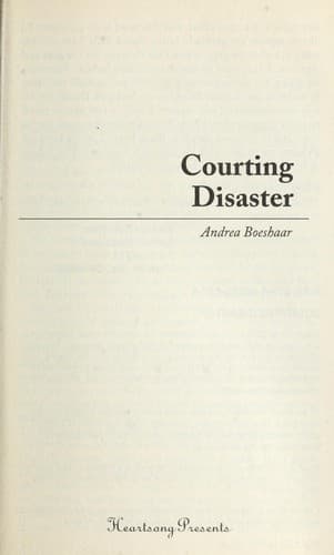 Portada de Courting disaster