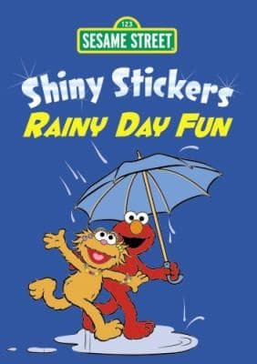 Portada de Sesame Street Shiny Rainy Day Fun Stickers