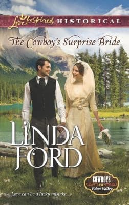 Portada de The Cowboys Surprise Bride                            Love Inspired Historical
