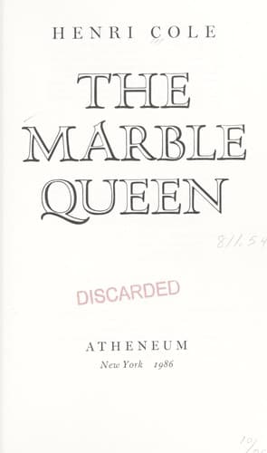 Portada de The marble queen