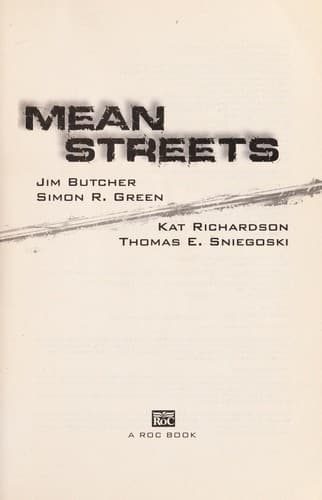 Portada de Mean Streets