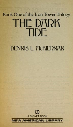 Portada de The Dark Tide (Iron Tower Trilogy, Book1)