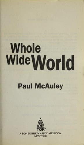 Portada de Whole wide world