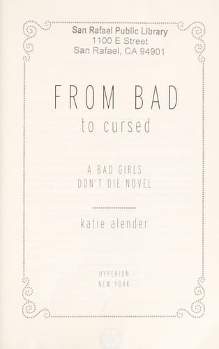 Portada de From bad to cursed