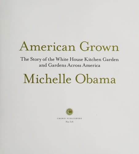 Portada de American grown