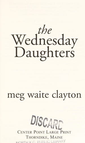 Portada de The Wednesday daughters