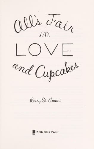 Portada de All's fair in love and cupcakes
