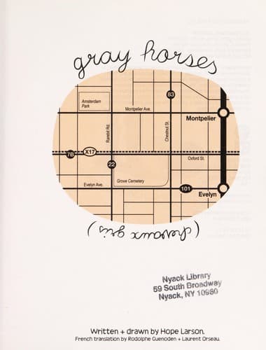 Portada de Gray horses =