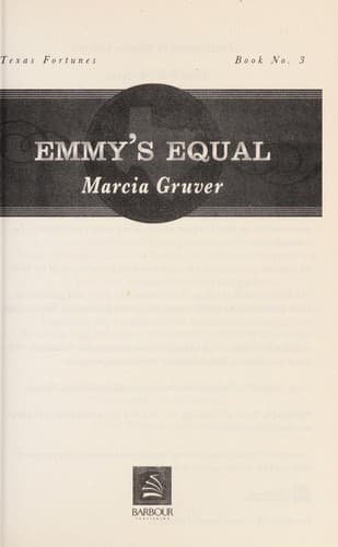 Portada de Emmy's equal