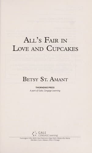 Portada de All's fair in love and cupcakes