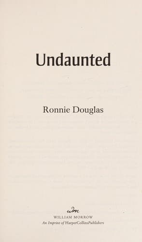 Portada de Undaunted