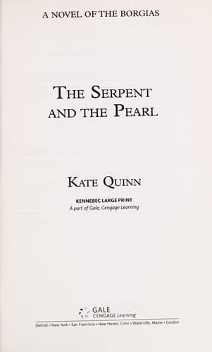 Portada de The serpent and the pearl
