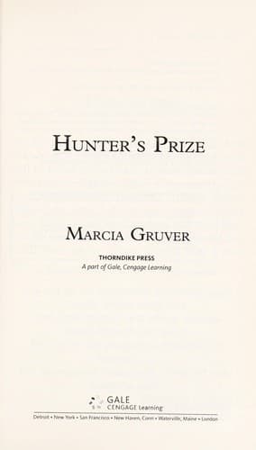 Portada de Hunter's prize