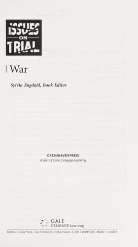 Portada de War