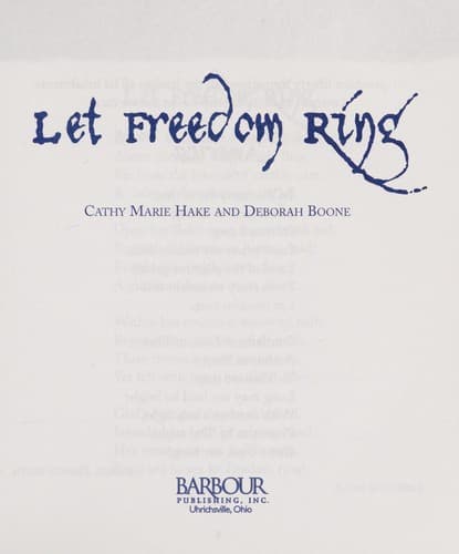 Portada de Let freedom ring