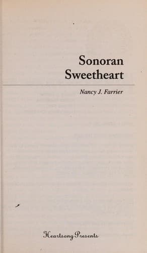 Portada de Sonoran sweetheart
