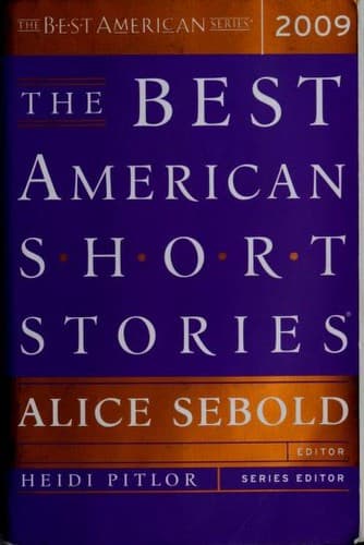 Portada de The Best American Short Stories 2009