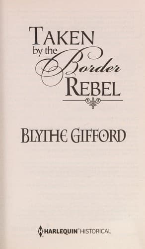 Portada de Taken by the Border Rebel