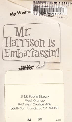 Portada de Mr. Harrison is embarrassin'!