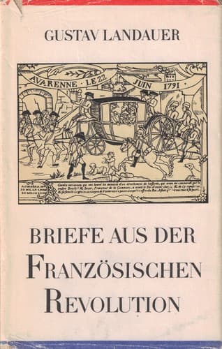 Portada de Briefe aus der Französischen Revolution 1
