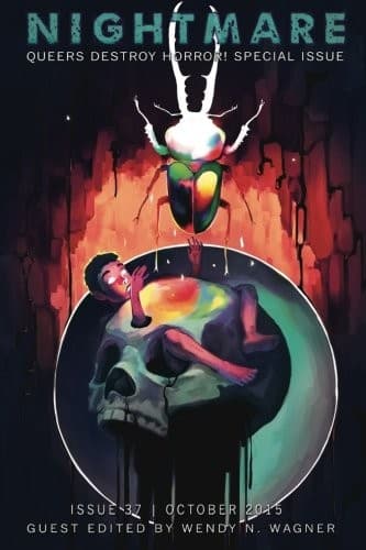 Portada de Nightmare Magazine, October 2015 (Queers Destroy Horror! special issue) (Volume 37)