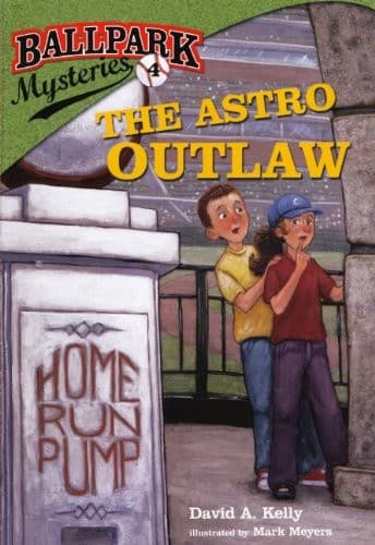 Portada de The Astro Outlaw (Turtleback School & Library Binding Edition) (Ballpark Mysteries)