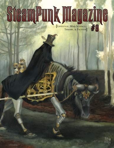 Portada de SteamPunk Magazine #9