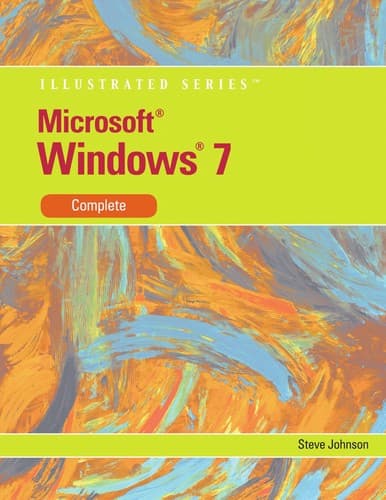 Portada de Microsoft Windows 7 illustrated complete