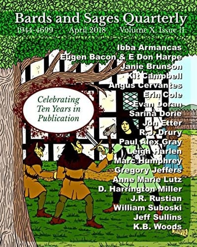 Portada de Bards and Sages Quarterly (April 2018)