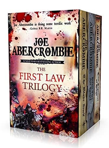 Portada de First Law Trilogy Boxed Set The Blade Itself, Before They Are Hanged, Last Argument of Kings