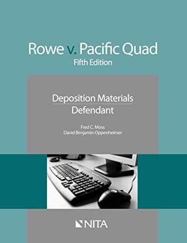 Portada de Rowe v. Pacific Quad