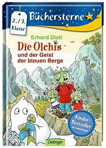 Portada de Die Olchis und der Geist der blauen Berge