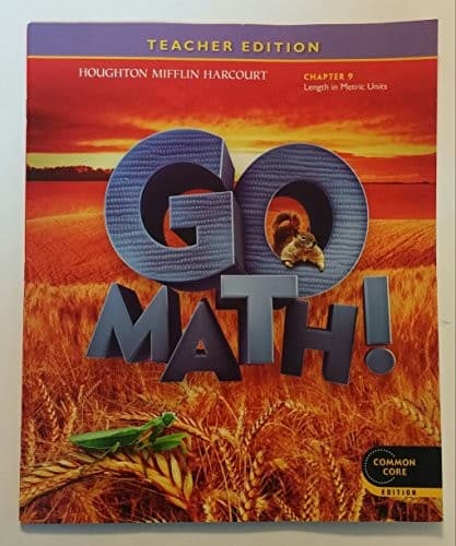 Portada de Go Math! Grade 2 Teacher Edition Chapter 9