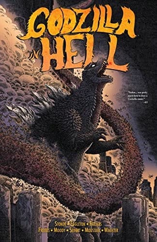 Portada de Godzilla in Hell