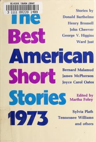 Portada de The Best American Short Stories 1973