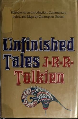 Portada de Unfinished Tales of Númenor and Middle-earth
