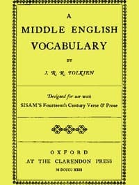 Portada de A Middle English vocabulary
