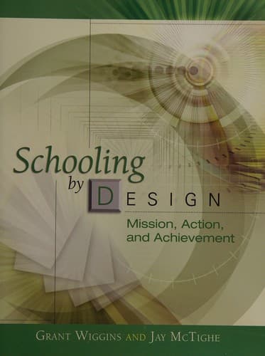Portada de Schooling by design