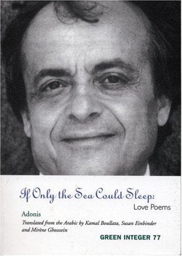 Portada de If Only the Sea Could Sleep (Green Integer Books 77)