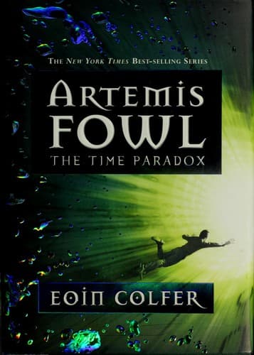 Portada de Artemis Fowl and the Time Paradox