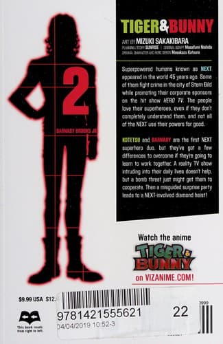 Portada de Tiger & Bunny