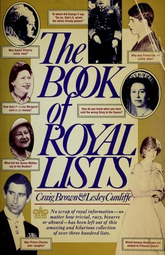 Portada de The book of royal lists
