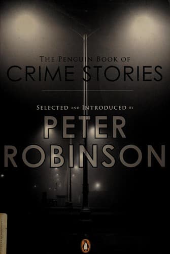Portada de The Penguin book of crime stories